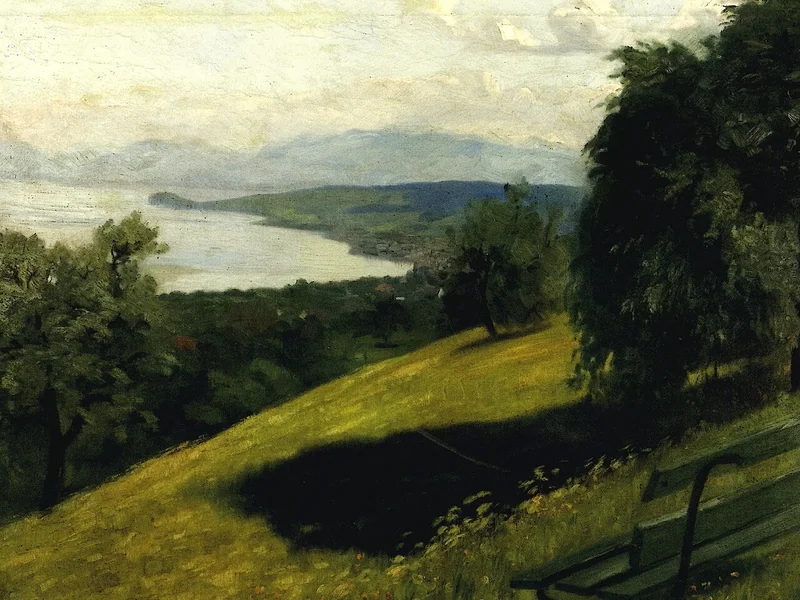 1878-Hermann Beul - Halbinsel Au, nel 1905